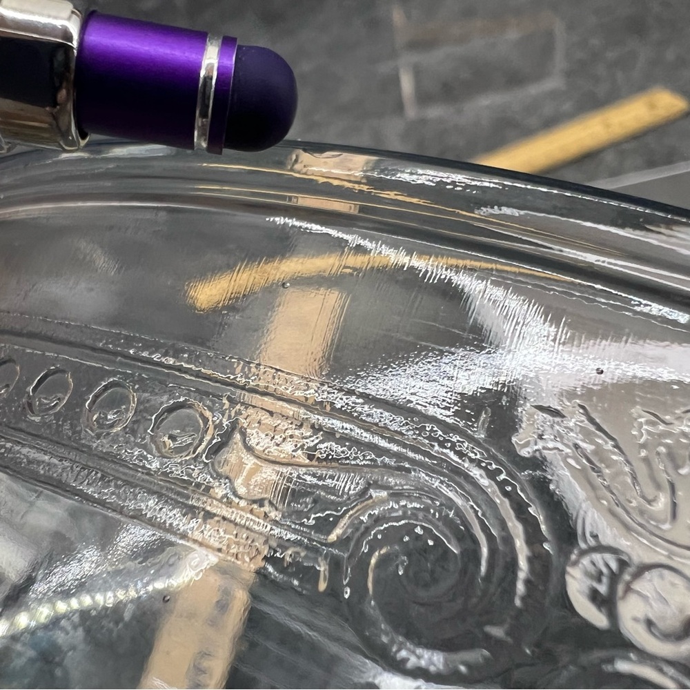 Vtg Fire King Philbe Sapphire Blue Casserole Lid / Pie Dish Anchor Hocking Glass - Picture 12 of 14